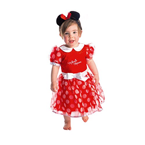 Enfants filles été Minnie Mouse à pois nœud princesse balançoire robe  patineuse-NIUBI 